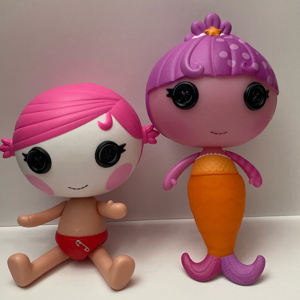 Lalaloopsy littles mermaid fin + sherri charades